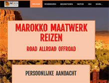 Tablet Screenshot of marokkomaatwerk.com